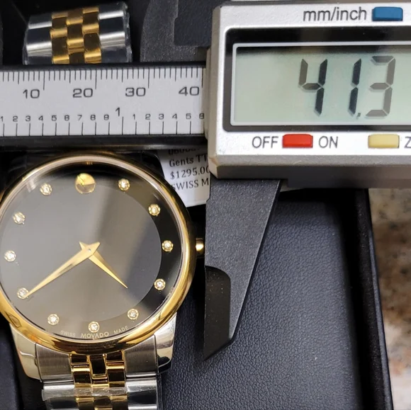 Movado Watch Mens Diamonds... NEW!!! - Picture 10 of 12